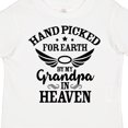 thumbnail image 4 of Inktastic Handpicked for Earth by My Grandpa in Heaven Angel Wings Boys or Girls Toddler T-Shirt, 4 of 5