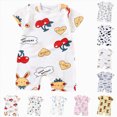 thumbnail image 4 of KPOPLK Infant Baby Boys Summer Romper Pajama Car Print Jumpsuit Toddler Newborn Boy Bodysuit Playsuit PJM Sleepwear 6 12 18 24 Months Size 18-24 Months,Blue, 4 of 4