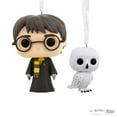 thumbnail image 6 of Hallmark Harry Potter and Hedwig Funko POP! Christmas Ornaments, 2, 0.35lbs, 6 of 6