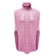 thumbnail image 4 of IMENGL Chandail Col Roulé Mode Couleur Unie, Rose 3TG, Taille 3TG, 4 of 5