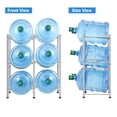 thumbnail image 3 of Soporte para botellas de agua LIANTRAL, 5 galones, 3 niveles, plateado, 3 of 7