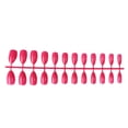 thumbnail image 2 of Juego de 24 piezas de uñas postizas Minnieouse para mujer Melon rojo, 2 of 5