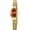 L1079-gold red, variant on SKMEI Gold Watches for Women Dainty Stainless Steel Ladies Oval Waterproof Quartz Watch with Diamond Accent Small Thin Christmas Gift