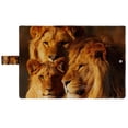 thumbnail image 3 of PKQWTM Sunset African Landscape Wildlife Animal Lions Book Cover Book Protector Book Sleeve Book Pouch Book Bag 6x9 inch, 3 of 4
