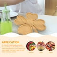 thumbnail image 3 of Bamboo Dish Dry Fruit Plate Bamboo Food Plate Dry Fruit Holder for Home, 3 of 8