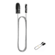 thumbnail image 2 of Cepillo de limpieza para desatascar desagües, cepillo desatascador de tuberías de fregadero grueso y flexible de 61 pulgadas, cabezales de acero inoxidable de doble extremo, para desagües de cocina,, 2 of 8