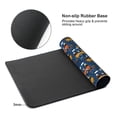 thumbnail image 3 of Hirioo Funny Steam Train for Mouse Pad ,Anti-Slip Base, Durable Stitched Edges, Perfect for Gaming, Office, and Home Use,16x35.5in, 3 of 9