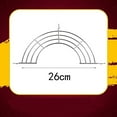 thumbnail image 2 of Vaidha Kitchen Stainless Steel Semi-circular Frying Pan Rack Oil Control Steaming Rack, 2 of 2