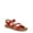 Red, variant on SOUL Naturalizer Womens Jayvee Strappy Flat Sandal - Medium & Wide Width