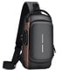 thumbnail image 1 of Bolso bandolera Rcrirth antirrobo de piel sintética para hombre, 1 of 7