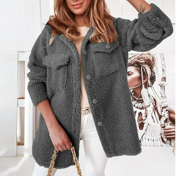 Babysbule Winter Coats for Women Fashion Women's Zipper V-Neck Pullover Tops Long Sleeve Blouse Sweatshirt Tops