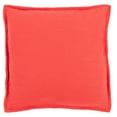 thumbnail image 2 of SAFAVIEH Jyana Solid Pillow, 18" x 18", Red, 2 of 3