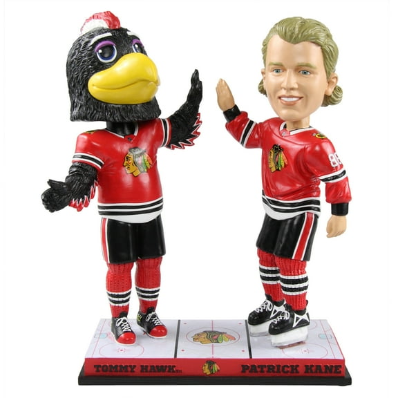 Patrick Kane Chicago Blackhawks SMU High Fiving Bobble Bobblehead NHL
