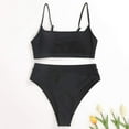 thumbnail image 4 of Womens Swimsuit Swimsuit for Women 2 Piece Womens High Waisted Swimsuits Bottom Padded Bathing Suits Bikini Sets Top Two Piece Swimwear, 4 of 5