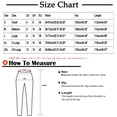 thumbnail image 2 of Pntutb Womens Plus Size Solid Color Linen Sashes Straight Casual Long Pants Trousers Navy S, 2 of 6