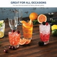 thumbnail image 3 of Bormioli Rocco Luna Double Old Fashioned Glasses, Clear, Set of 4, 3 of 8