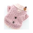 thumbnail image 4 of Ropa para perros, ropa para mascotas, ropa de invierno con forma de piruleta para perros, ropa para gatos, ropa para osos, ropa de lana a cuadros para mascotas, 4 of 5