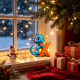 thumbnail image 4 of Cute Christmas Tree Decorations Flat Printed Acrylic Christmas Hanging Ornaments, Lovely Pet Pendant with Hanging Rope for Xmas Party, Scratchproof Colorfast Holiday Decor and Gift for Animal Lovers, 4 of 6