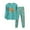 Green, variant on Pisexur Toddler Baby Boys Girls Fall Outfits 2 Piece Outfits Fashion Casual Cotton Pajamas Set Floral Print Long Sleeve Pullover Sweatshirts and Pants Children's Girls' Boys' Sweatsuit Set 2-7 Years