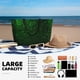 thumbnail image 5 of Fotbe Green Sparkling Bolsa de Viaje para Playa - Resistente al Agua, Bolsa Tote de Gran Capacidad y Ligera con 7 Bolsillos para Mujeres y Hombres, 5 of 7