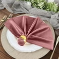 thumbnail image 5 of BalsaCircle 100 Pieces 20" x 20" Dusty Rose Premium Velvet Napkins Linens, 5 of 8