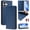Dark Blue, variant on Wallet Case For iPhone 15 Pro 6.1inch, [RFID Blocking] PU Leather Magnetic Folio with 2 Card Slot Kickstand Flip Cover Shockproof Phone Case,Pink,For iPhone 15 Pro