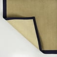thumbnail image 6 of JONATHAN Y KEATON CUSTOM JUTE 3 x 5 Area Rug, Camden Farmhouse Cottage Border Jute - Natural/Navy, KTN100C-3, 6 of 7