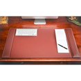 thumbnail image 5 of Dacasso Rustic Brown Leather 34" x 20" Side-Rail Desk Pad, 5 of 5