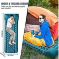 thumbnail image 2 of Self-inflating camping mattress thick lightweight compact double, 2 of 5
