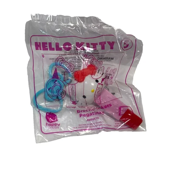 McDonald's 2018 Hello Kitty Toy # 5, Clip toy