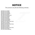 thumbnail image 2 of TOR Front Suspension Bar Link Pair for Car Toyota RAV4 Highlander Lexus Camry RX350 Venza Prime NX350h RX450h NX350 RX330 Avalon Solara ES350 RX400h ES330 ES300h RX350L NX450h+ NX250 ES300 KTR-100813, 2 of 2