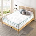 thumbnail image 2 of Zinus Green Tea Infused Euro Top 12" Innerspring Mattress, Adult, Queen, 2 of 13