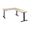 thumbnail image 2 of Move 60 Series 60W L Shaped Standing Desk in Natural Elm - Engineered Wood, 2 of 7