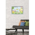thumbnail image 2 of Bananya - Jump Rope Wall Poster, 14.725" x 22.375" Framed, 2 of 6