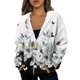 thumbnail image 1 of Puntoco Abrigo Mujer Moda Blusa Impresa Manga Larga Tops Sudadera Bolsillos Abrigo Con Capucha Liquidación Puntoco Puntoco-1, 1 of 5