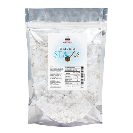 Cake S.O.S Atlantic Sea Salt, Extra Coarse Grain 2 lb
