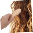 thumbnail image 3 of Cepillo de madera para el cabello, mini peine acolchado para desenredar suavemente y masajear el cuero cabelludo. Tamaño de viaje. Para uso en seco y húmedo., 3 of 5