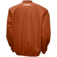 thumbnail image 3 of Men's Franchise Club Texas Orange Texas Longhorns Big Logo Windshell V-Neck Pullover Jacket, 3 of 3