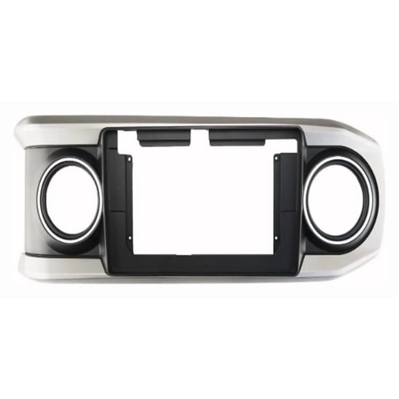 MPXBM 10.1 Inch Car Fascia Radio Panel Compatible for Toyota Tacoma 2016  Dash Kit Install Facia Console Bezel 10.1inch Adapter Plate Trim Cover