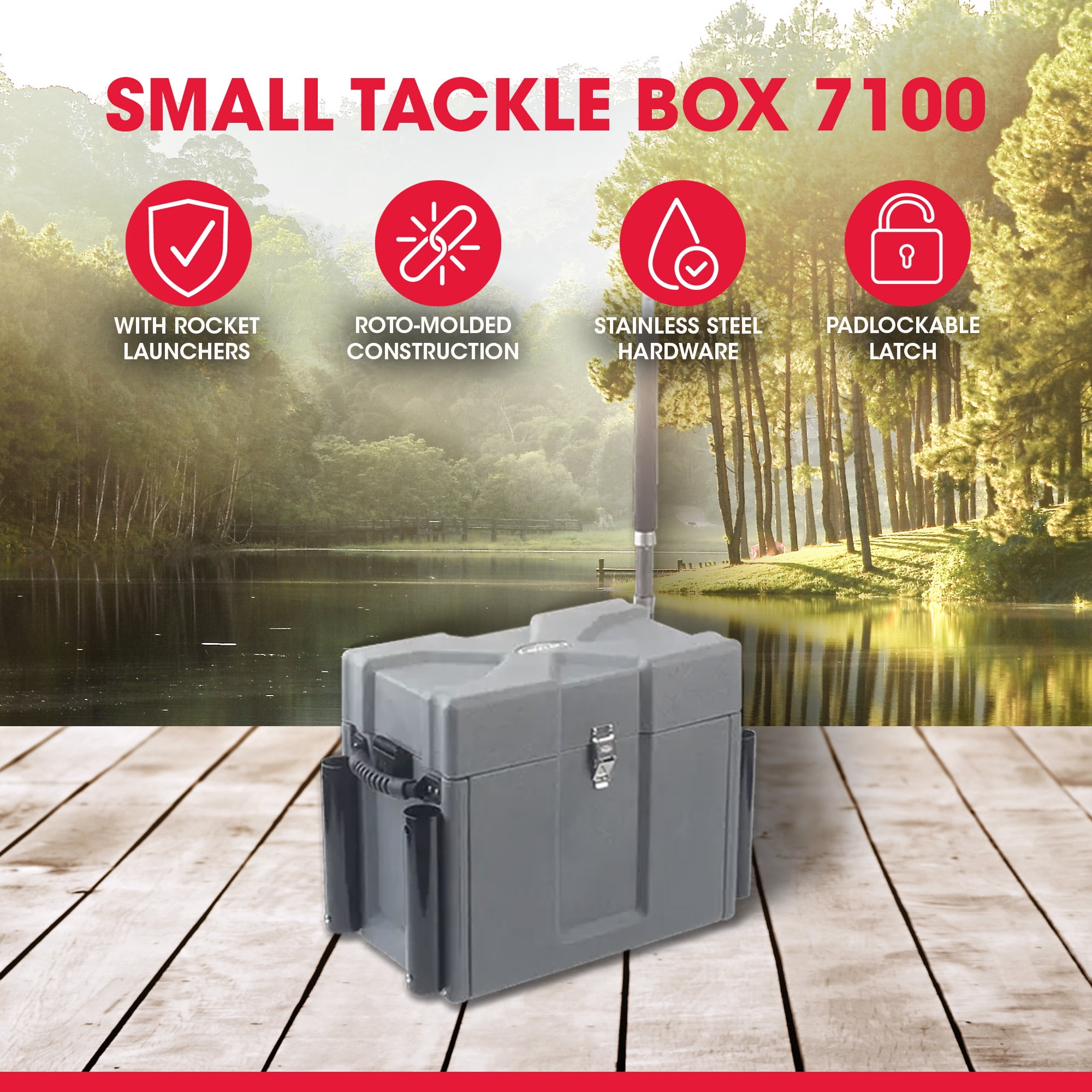 SKB Cases Small Fishing Tackle Box