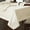 Ivory, variant on Villeroy & Boch Villeroy and Boch La Classica Luxury Linen Fabric Tablecloth Ivory 70"x96" Oblong