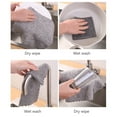 thumbnail image 6 of Yoziaaoa Kitchen Dishwashing Cloths, Thickened Absorbent Cleaning Towels for Stove Countertop, Degreasing Microfiber Wipes for Dishes, Quick Drying Lint Free Rags for Hands, 6 of 6