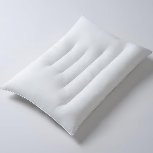 Almohada Pozino Queen de 2,5" ultrafina y delgada para dormir de lado, boca arriba y boca abajo