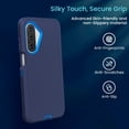 thumbnail image 3 of Entronix Heavy Duty Case for Galaxy A17, Shockproof Dustproof Dual Layer Protective Cover, Blue, 3 of 6