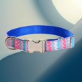 thumbnail image 3 of Veeki Collar para Perros De Nailon con Hebilla De Metal De Liberación Rápida Collar para Mascotas Seguro Y Ajustable Patrón De Ondulación Marina para Perros Pequeños, Medianos Y Gr, 3 of 3