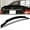 Pearl Black, variant on W-Power For 2008-2014 Mercedes C-Class W204 Pearl White Trunk Lid Spoiler Wing V-Style