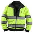 thumbnail image 1 of Rothco Reversible Hi-visibility Uniform Jacket - Yellow/Black, 2X-Large, 1 of 4