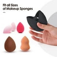 thumbnail image 5 of Trianu Beauty Blender Holder Powder Puff Storage Case Breathable Make-up Sponge Case for Business or Travel (Black), 5 of 7