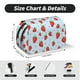 thumbnail image 5 of Disketp Strawberry Estuche de Lápices de Doble Capa con Tapa Abatible y Cremallera, Organizador Escolar para Adolescentes y Adultos, 5 of 7