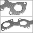 thumbnail image 3 of DNA Motoring GKT-A-HD-TT40LV6-05 For 2003 to 2009 toyota 4Runner 2005 to 2012 Tacoma Tundra / FJ Cruiser 4.0L V6 Aluminum Exhaust Manifold Header Gasket 04 06 07 08 10 11, 3 of 5